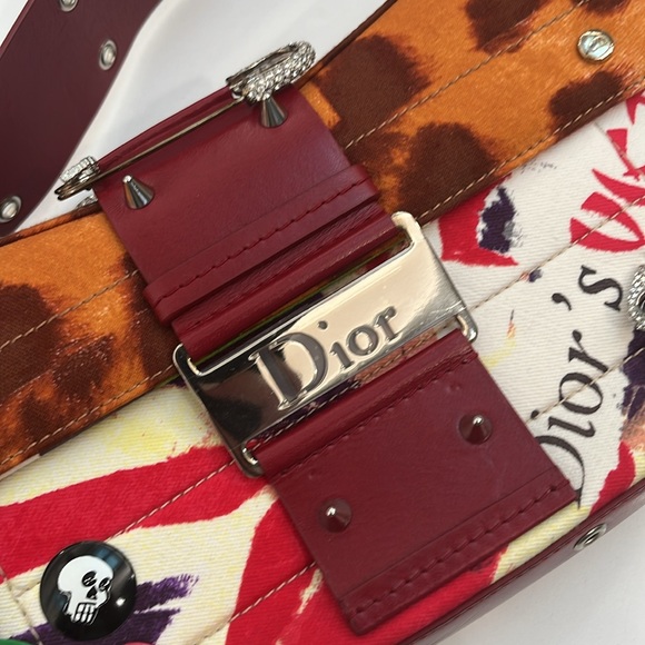 Dior Multicolor Canvas Street Chic Bag - Picture 4 of 14